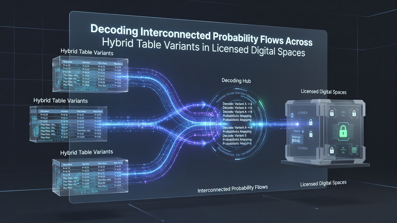 Analytics dashboard displaying real-time probability adjustments across a hybrid poker-rummy-blackjack session