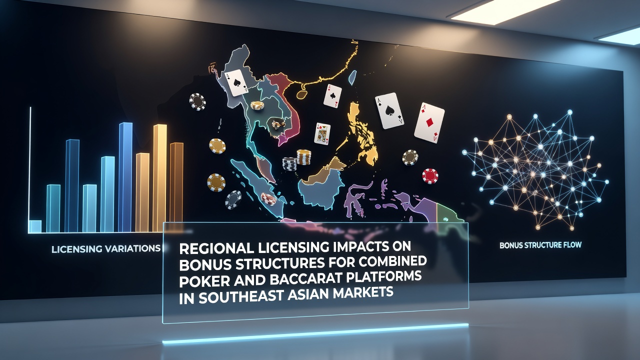 Regional licensing variations affecting bonus structures on Southeast Asian poker and baccarat platforms